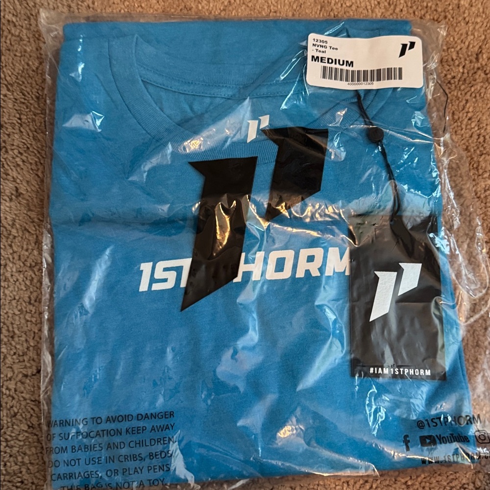 1st Phorm Blue Women's Short Sleeve Tee